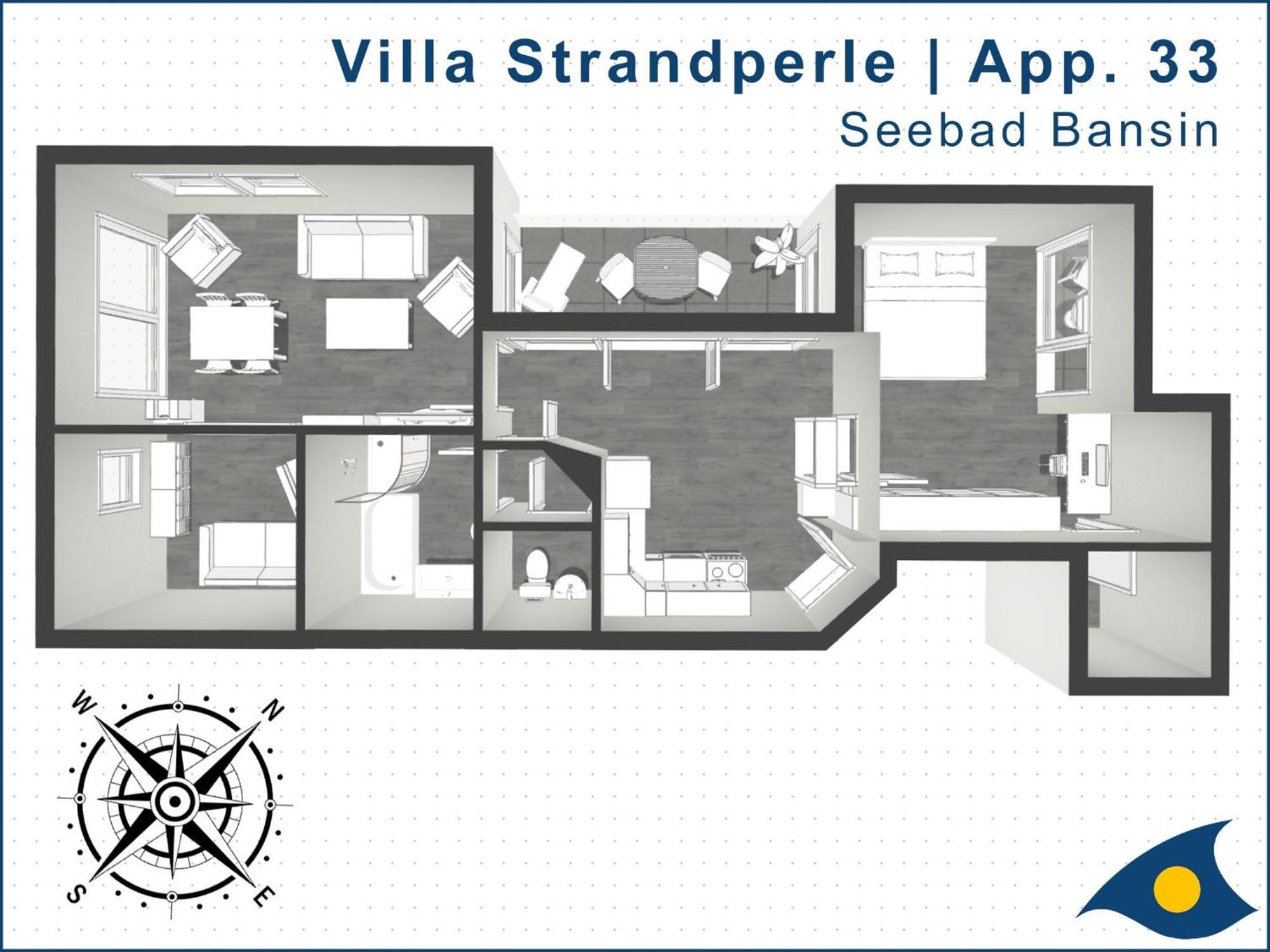 Villa Strandperle Whg 33 Heringsdorf  Bagian luar foto